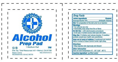 Image Description (20140503 Alcohol Pad Total Resources)